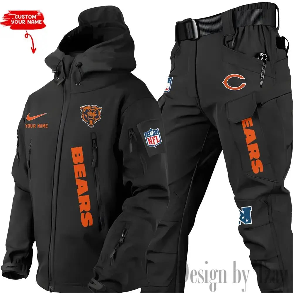 Chicago Bears Outdoor Jacket and Pants 000052