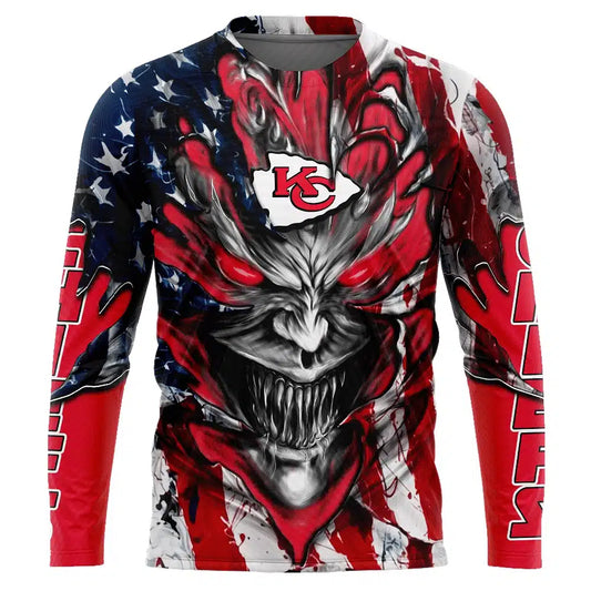 Kansas City Chiefs All Over Printed T-shirt Sweatshirt Hoodie AZCHD583