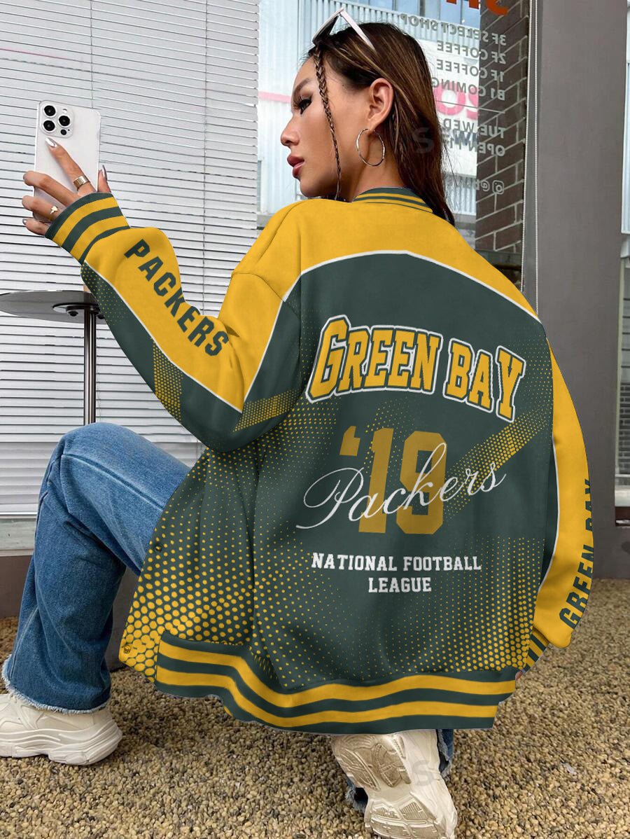 Green Bay Packers National Football League Varsity Jacket AZBTVJK000629