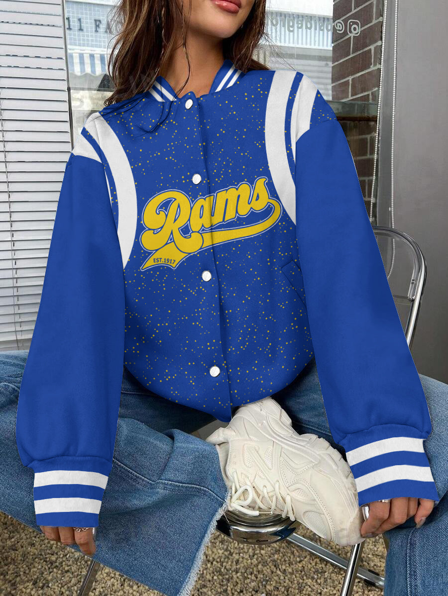 Los Angeles Rams National Football League Varsity Jacket AZBTVJK000622