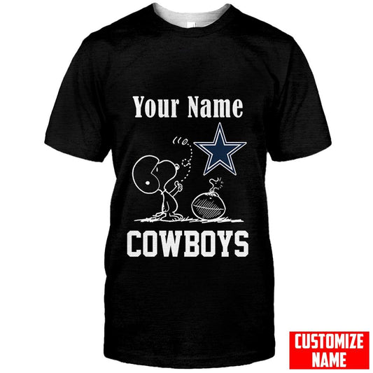 Dallas Cowboys Personalized Unisex T-Shirt Gift For Sport Fans BGTS970