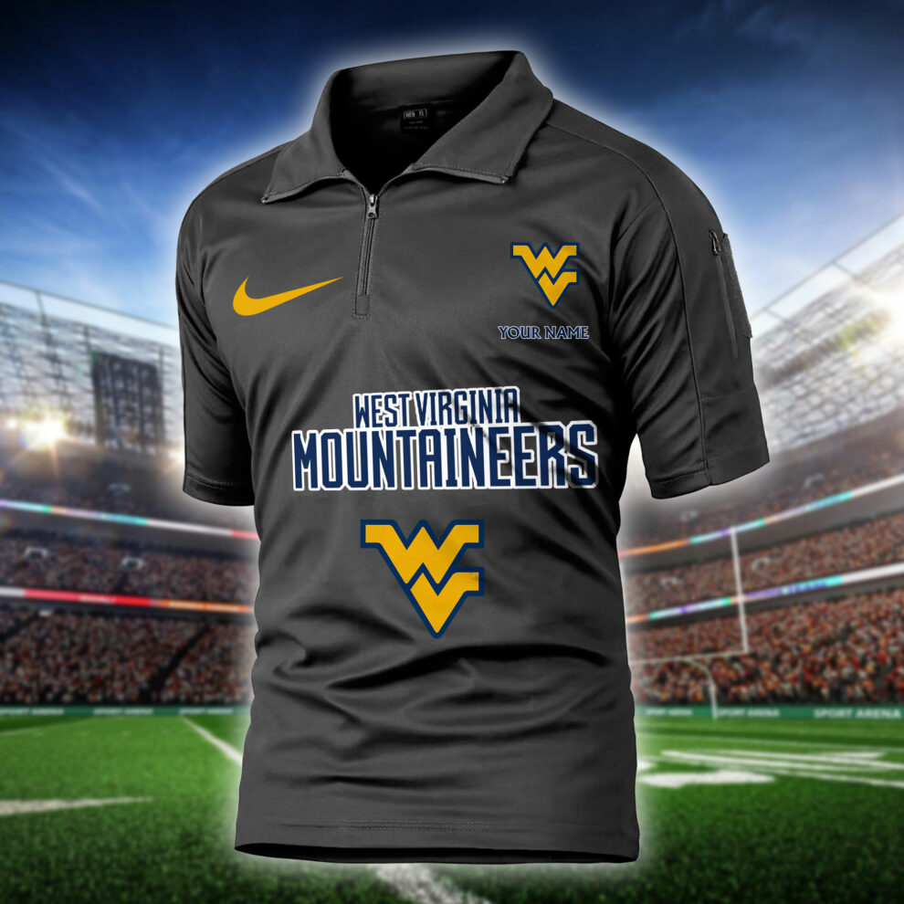 West Virginia Mountaineers Army Polo Shirt AZBTAPS000020