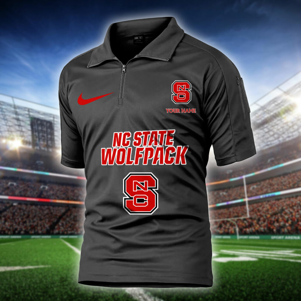 NC State Wolfpack Army Polo Shirt AZBTAPS000061