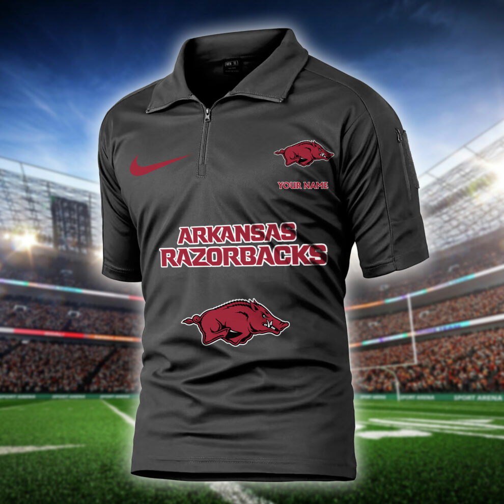 Arkansas Razorbacks  Army Polo Shirt AZBTAPS000002