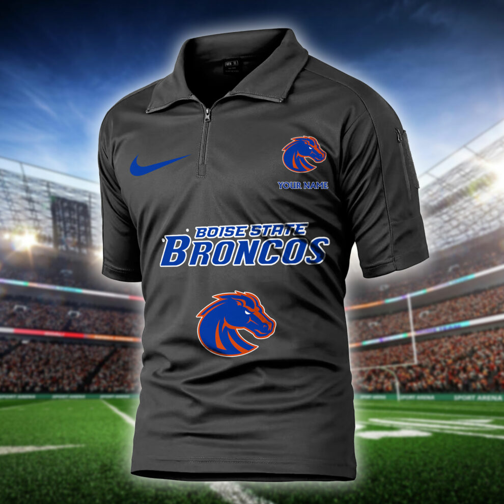 Boise State Broncos Army Polo Shirt AZBTAPS000003