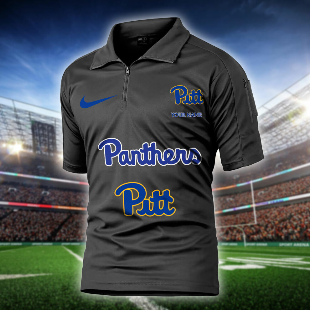 Pittsburgh Panthers  Army Polo Shirt AZBTAPS000008