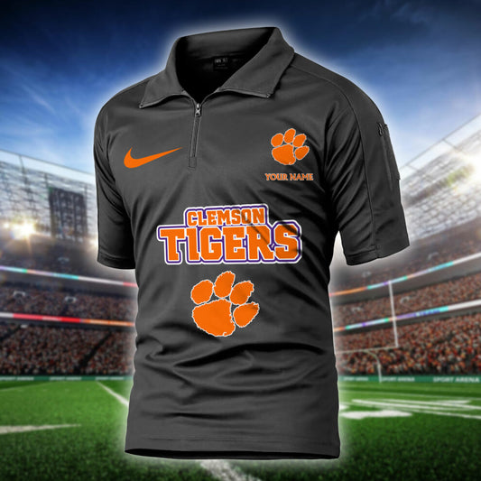 Clemson Tigers  Army Polo Shirt AZBTAPS000057