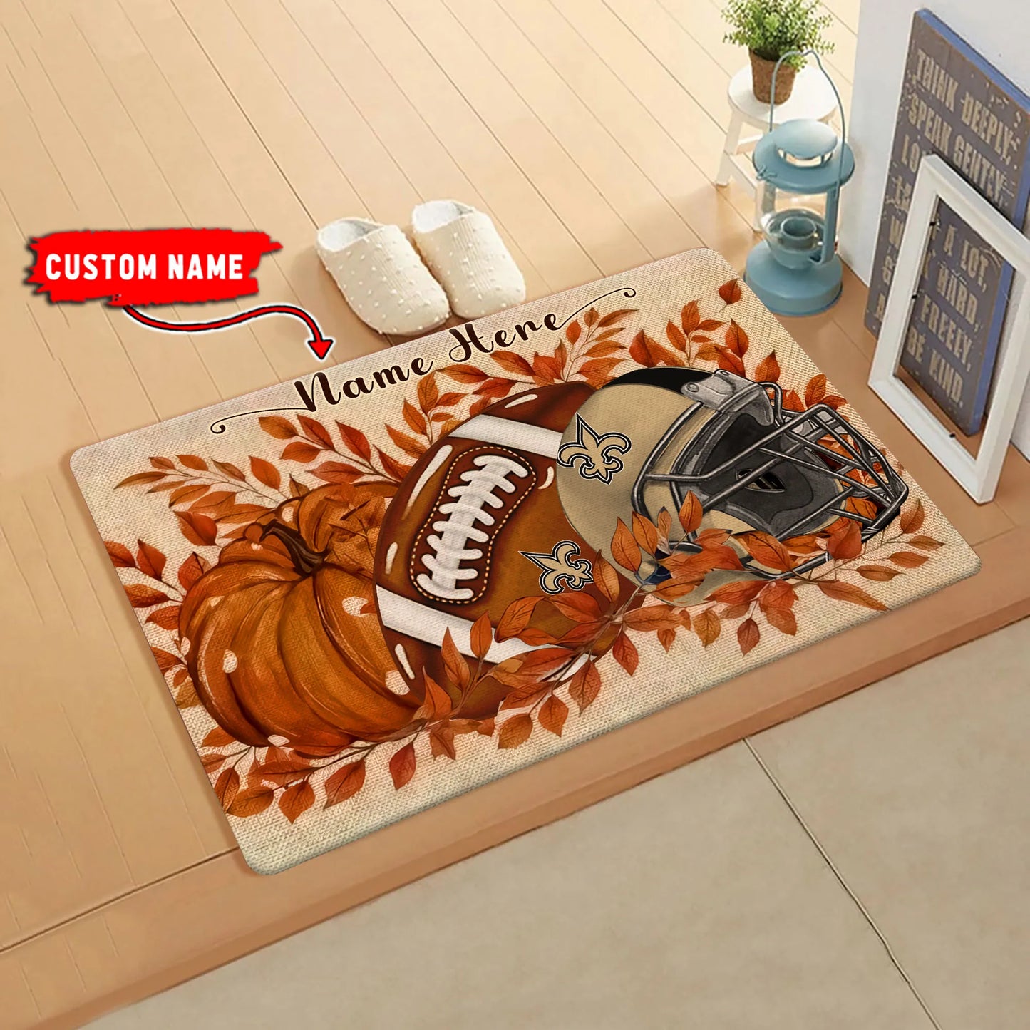 New Orleans Saints  Fall Doormat New Collection AZBTDM000064
