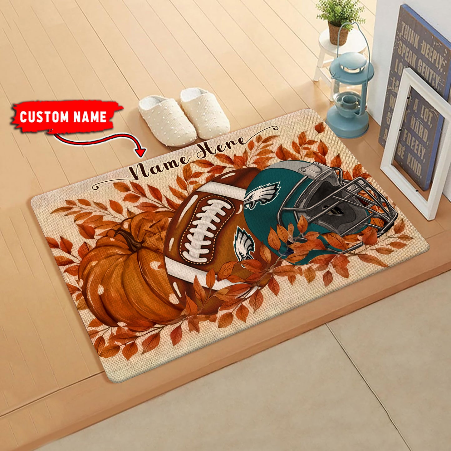 Philadelphia Eagles  Fall Doormat New Collection AZBTDM000067
