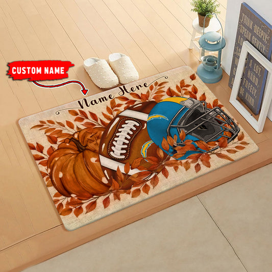 Los Angeles Chargers  Fall Doormat New Collection AZBTDM000058