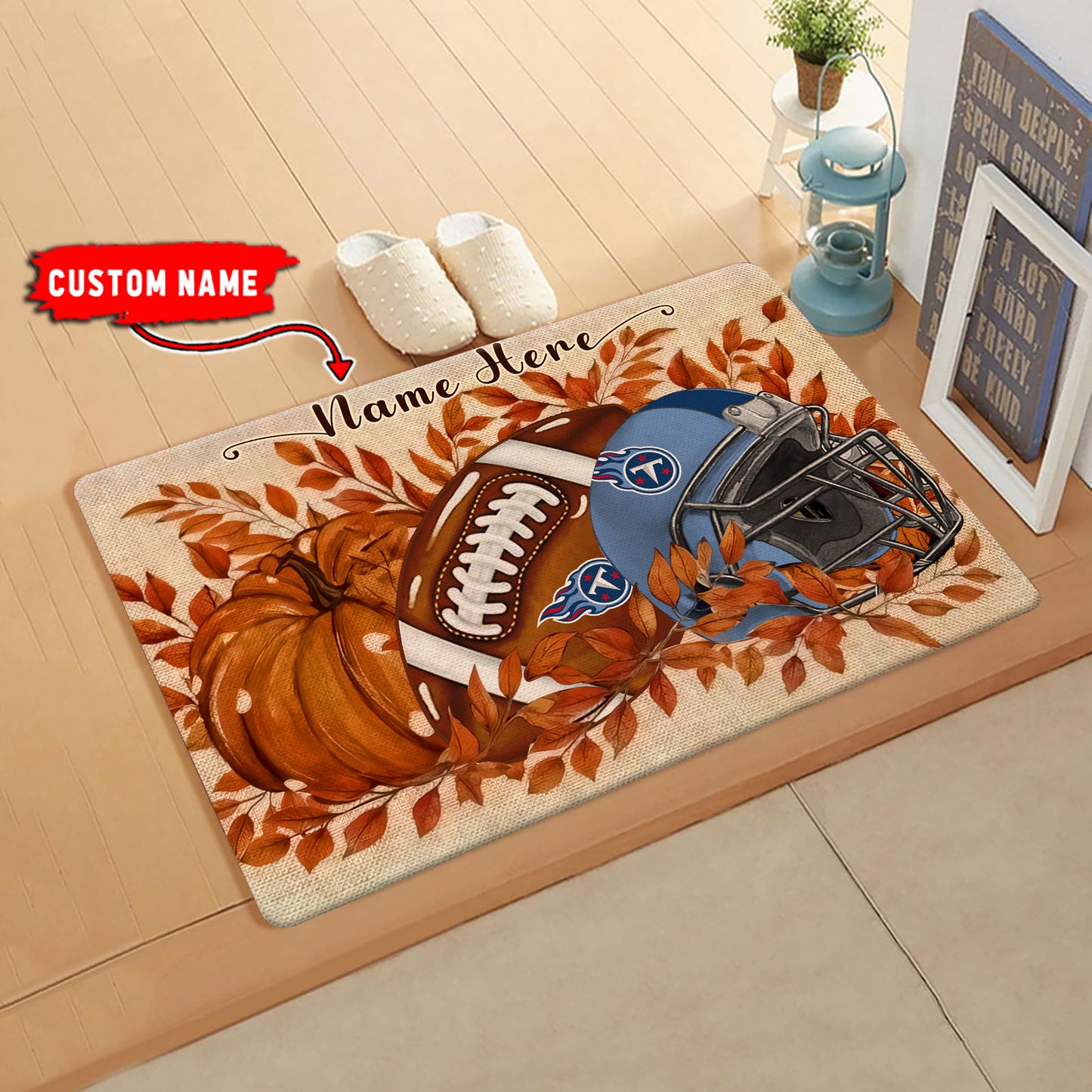 Tennessee Titans  Fall Doormat New Collection AZBTDM000072