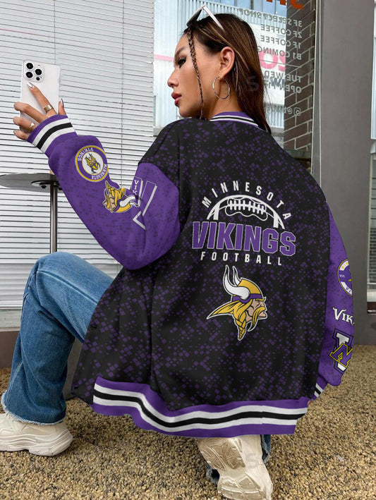 Minnesota Vikings National Football League Varsity Jacket AZBTVJK000594