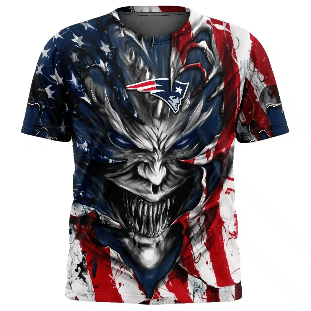 New England Patriots All Over Printed T-shirt Sweatshirt Hoodie AZCHD589