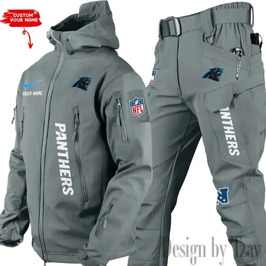 Carolina Panthers Outdoor Jacket and Pants 000064