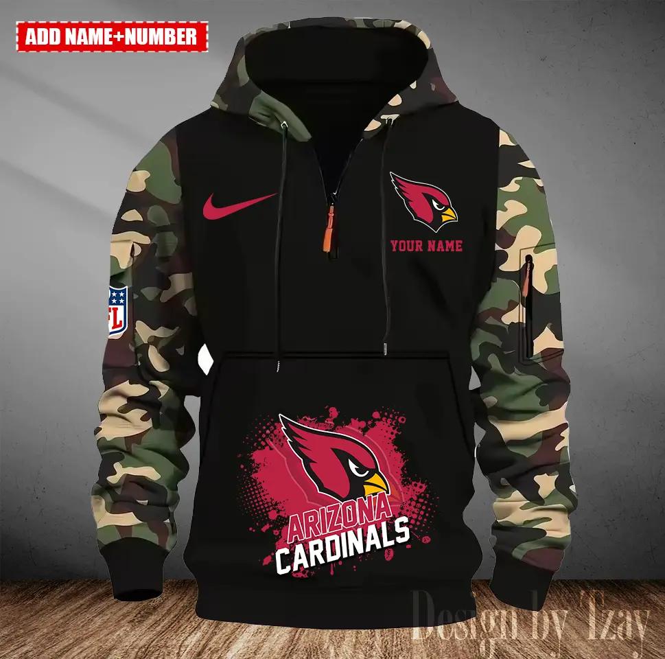 Arizona Cardinals Camouflage Hooded Sweatshirt HA34