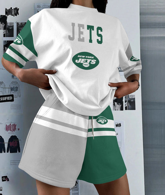 New York Jets  Limited Edition Top And Shorts Two-Piece Suits