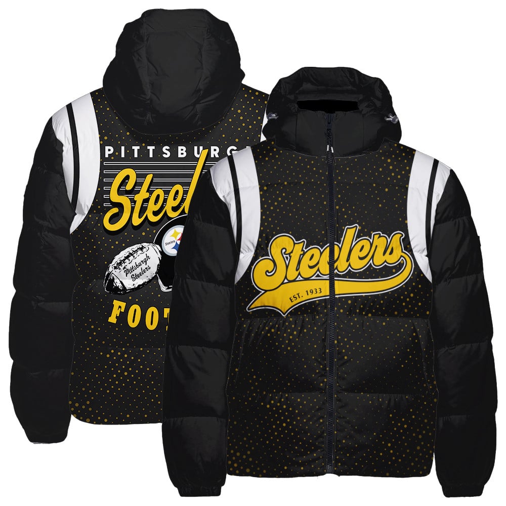 Pittsburgh Steelers CozyCloud Down Jacket AZBTDWJ000273