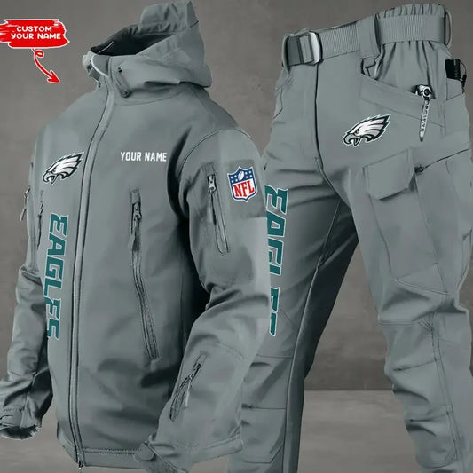 Philadelphia Eagles Outdoor Jacket and Pants 000021