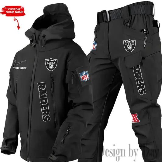 Las Vegas Raiders Outdoor Jacket and Pants 000065