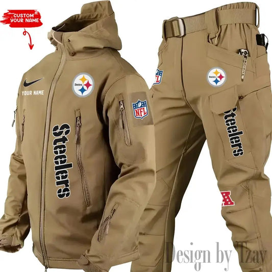 Pittsburgh Steelers Outdoor Jacket and Pants 000038