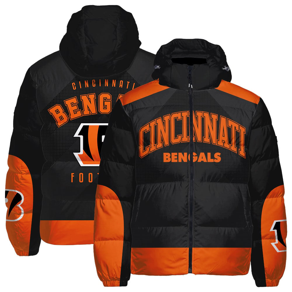 Cincinnati Bengals CozyCloud Down Jacket AZBTDWJ000429