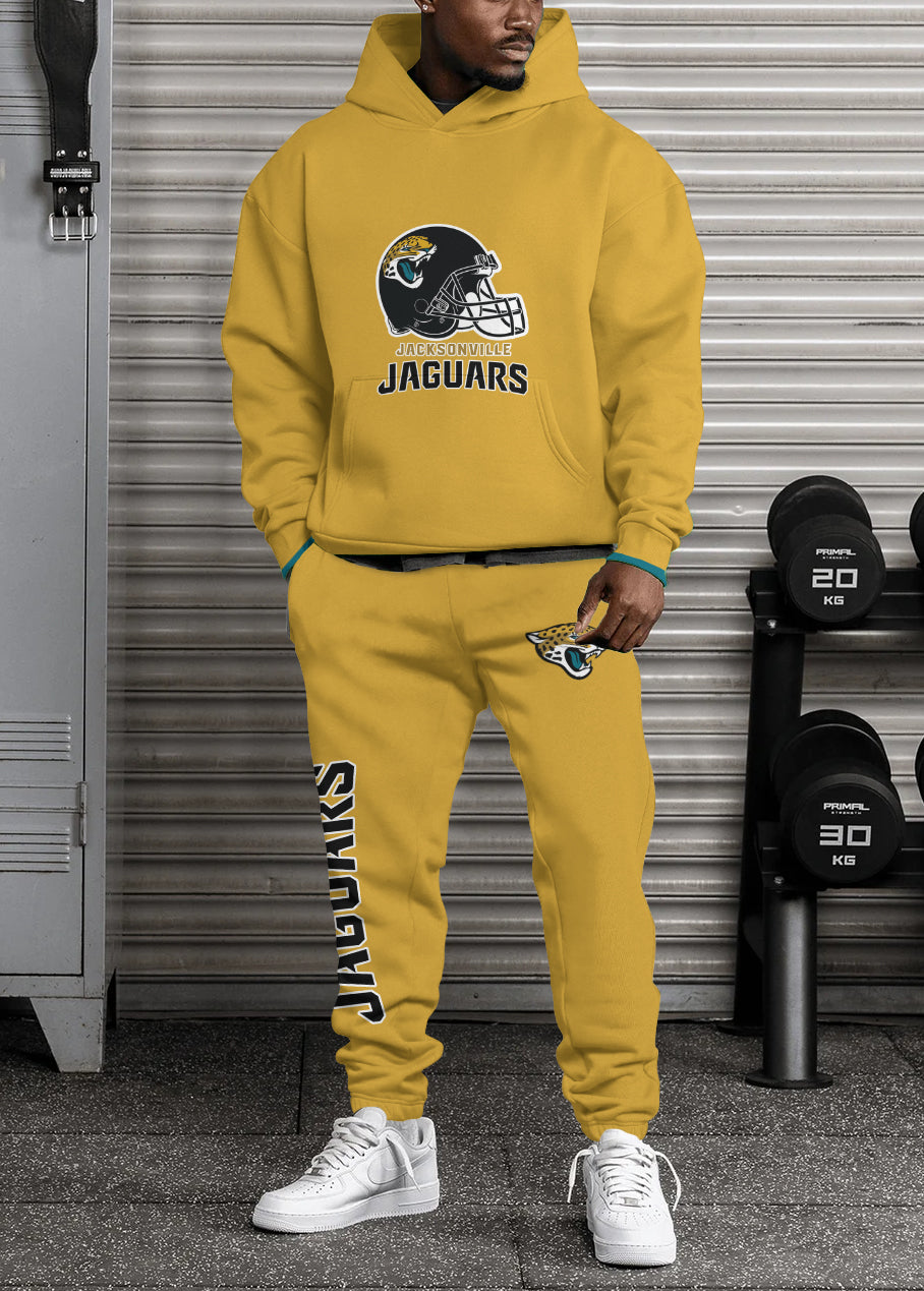 Jacksonville Jaguars Combo Pullover Hoodie And Sweatpants AZBTPHSP000250