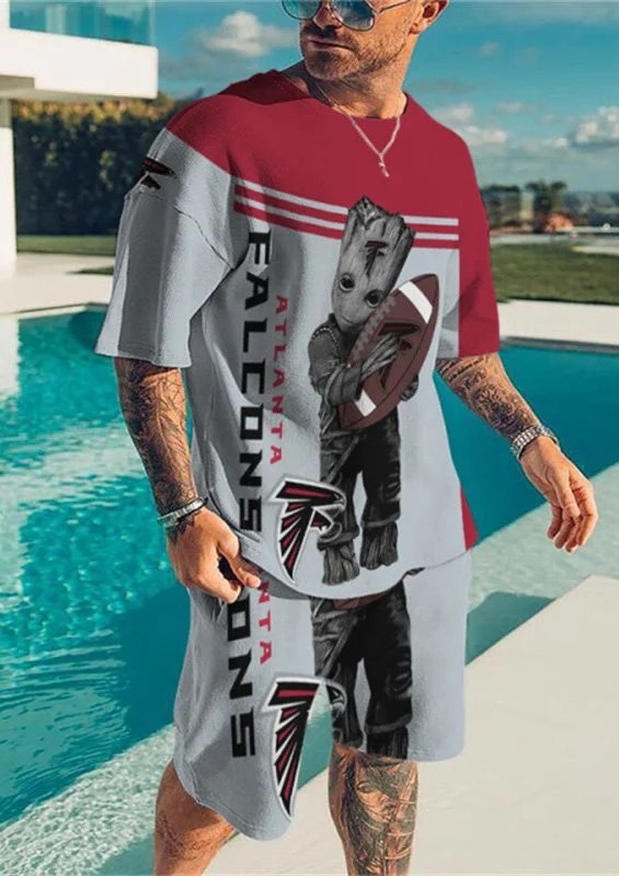 Atlanta Falcons T-shirt and Shorts AZTS231