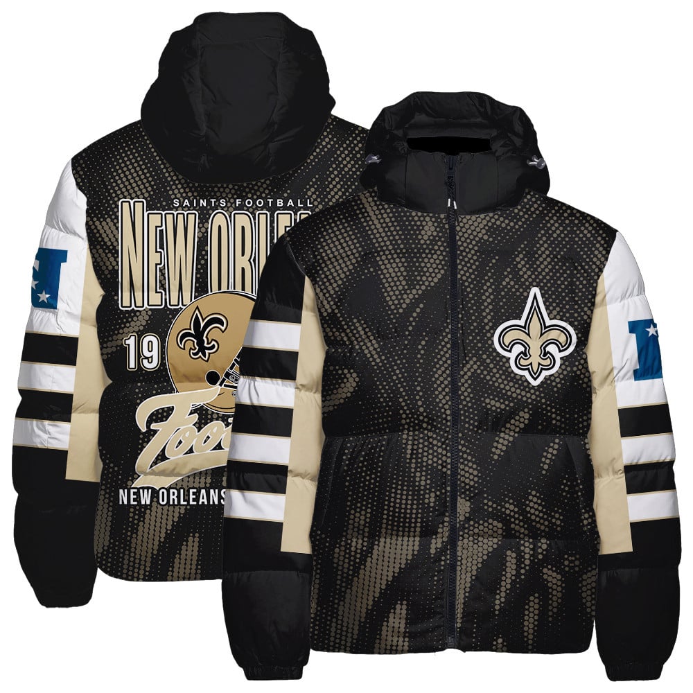 New Orleans Saints CozyCloud Down Jacket AZBTDWJ000344