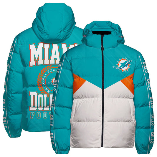 Miami Dolphins CozyCloud Down Jacket AZBTDWJ000197
