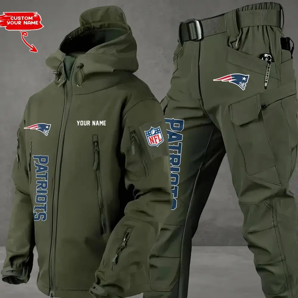 New England Patriots Outdoor Jacket and Pants 000013