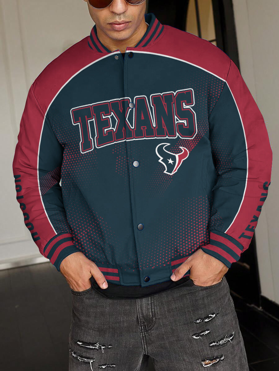 Houston Texans National Football League Varsity Jacket AZBTVJK000432