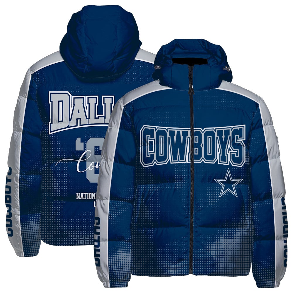 Dallas Cowboys CozyCloud Down Jacket AZBTDWJ000331