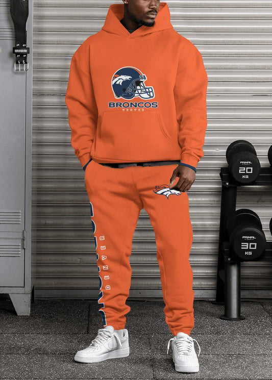 Denver Broncos Combo Pullover Hoodie And Sweatpants AZBTPHSP000354
