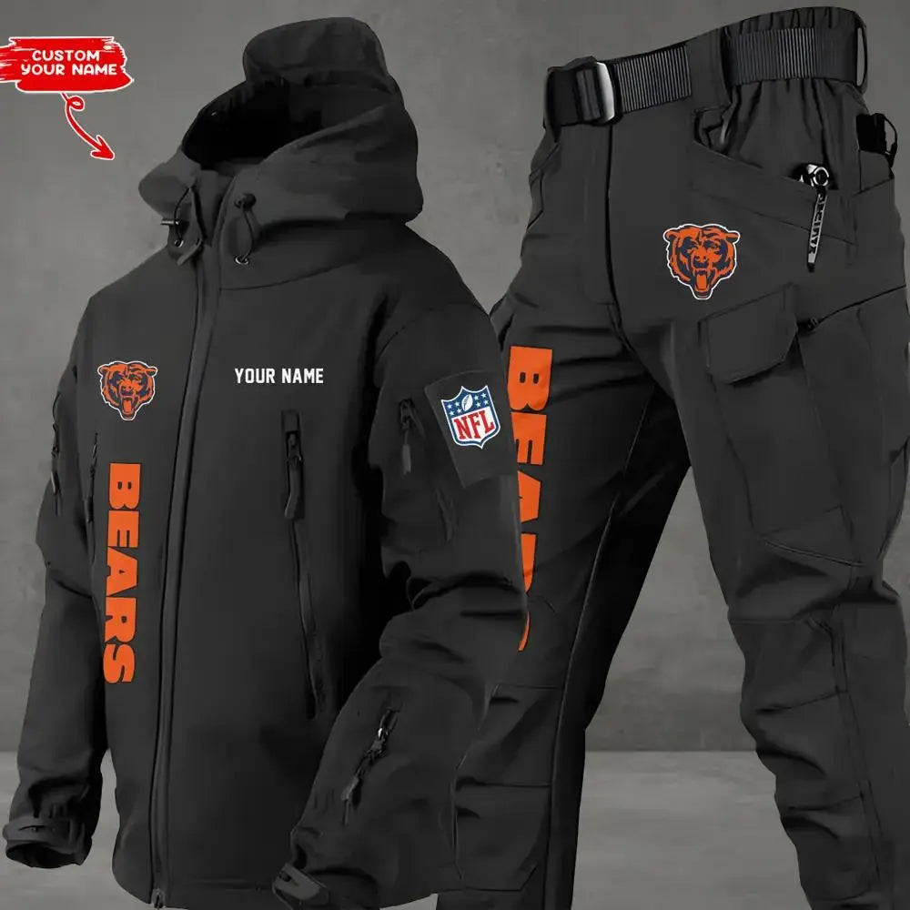 Chicago Bears Outdoor Jacket and Pants 000152