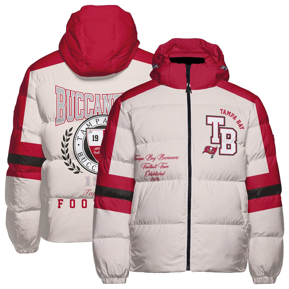 Tampa Bay Buccaneers CozyCloud Down Jacket AZBTDWJ000270
