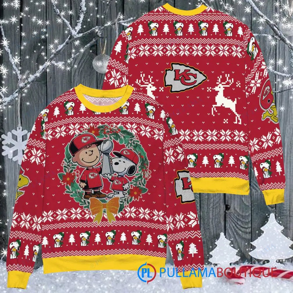 Kansas City Chiefs Premium Ugly Christmas Sweater AZBTUSW000001