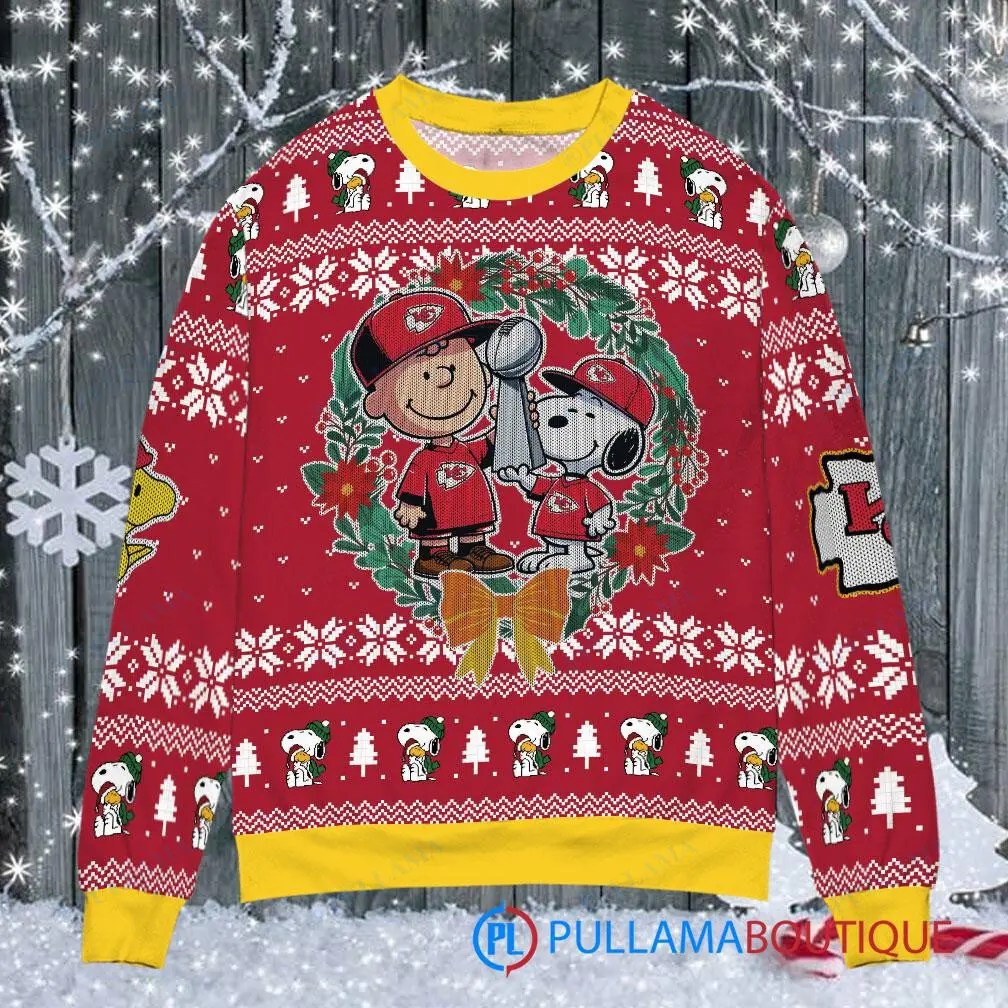 Kansas City Chiefs Premium Ugly Christmas Sweater AZBTUSW000001