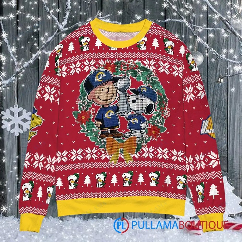Los Angeles Rams Premium Ugly Christmas Sweater AZBTUSW000007