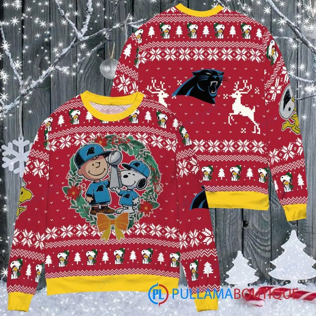 Carolina Panthers Premium Ugly Christmas Sweater AZBTUSW000008
