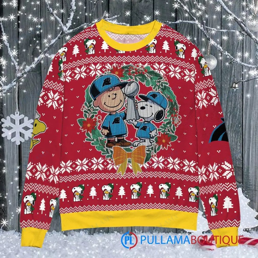Carolina Panthers Premium Ugly Christmas Sweater AZBTUSW000008