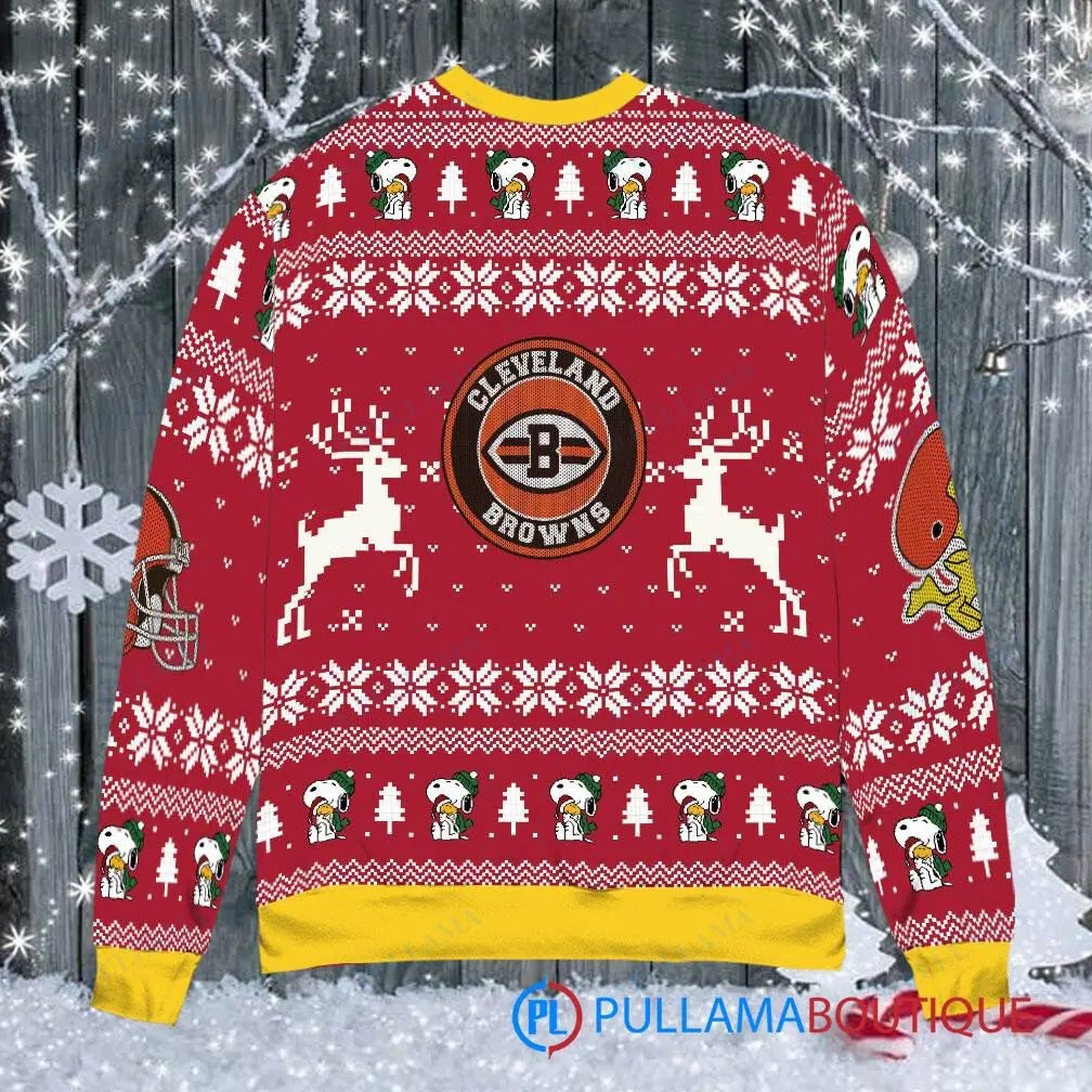 Cleveland Browns Premium Ugly Christmas Sweater AZBTUSW000009