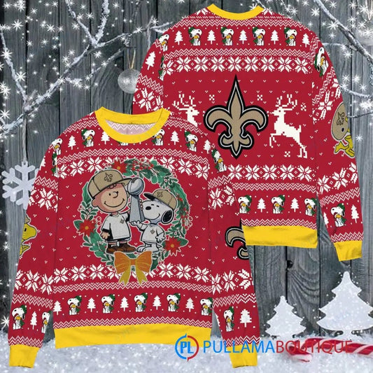 New Orleans Saints Premium Ugly Christmas Sweater AZBTUSW000010
