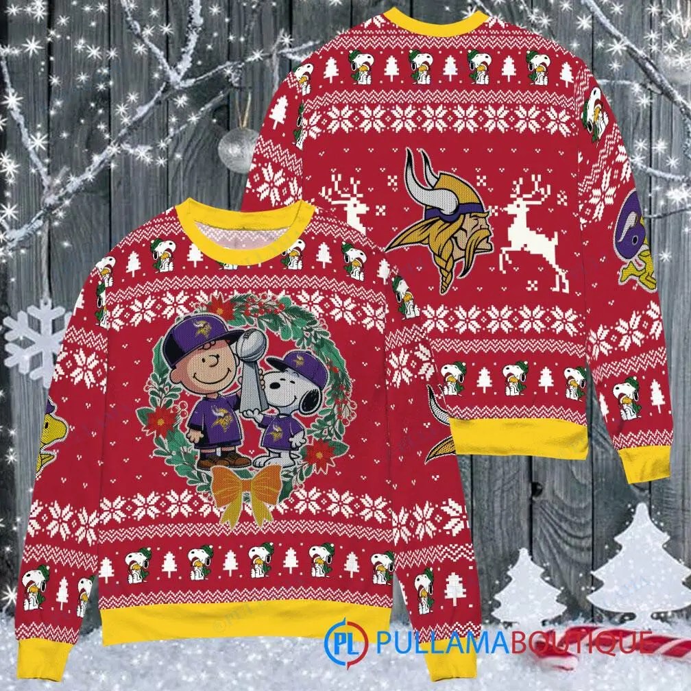 Minnesota Vikings Premium Ugly Christmas Sweater AZBTUSW000011