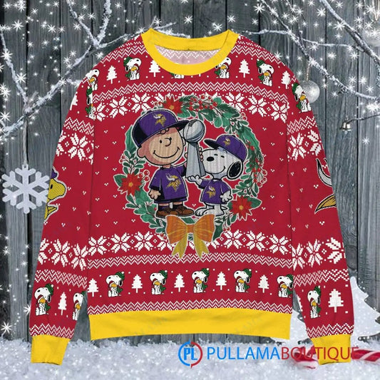 Minnesota Vikings Premium Ugly Christmas Sweater AZBTUSW000011