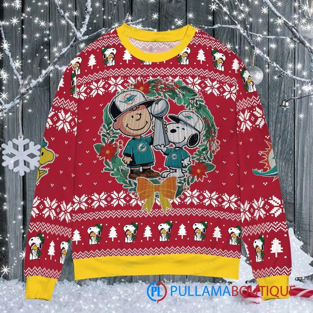 Miami Dolphins Premium Ugly Christmas Sweater AZBTUSW000013