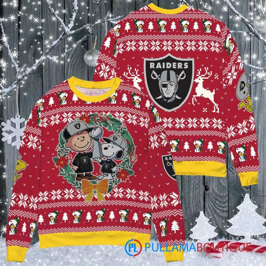 Las Vegas Raiders Premium Ugly Christmas Sweater AZBTUSW000014