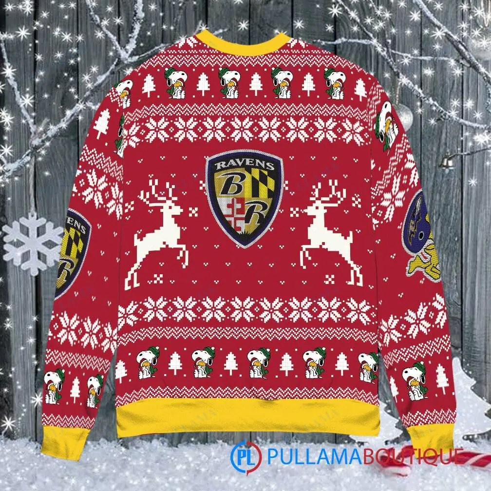Baltimore Ravens Premium Ugly Christmas Sweater AZBTUSW000015