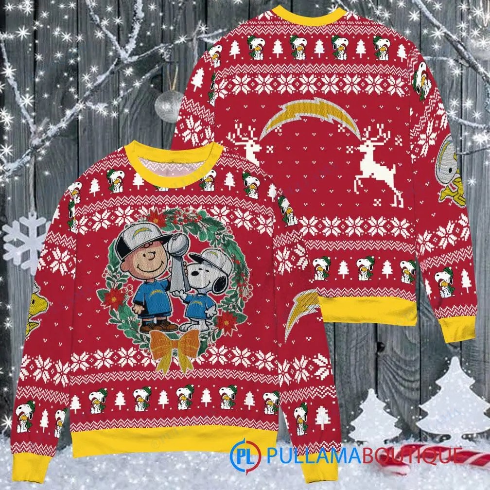Los Angeles Chargers Premium Ugly Christmas Sweater AZBTUSW000016