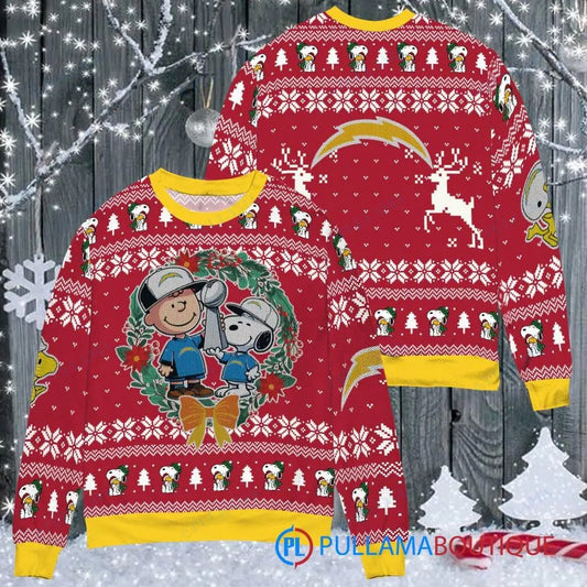 Los Angeles Chargers Premium Ugly Christmas Sweater AZBTUSW000016