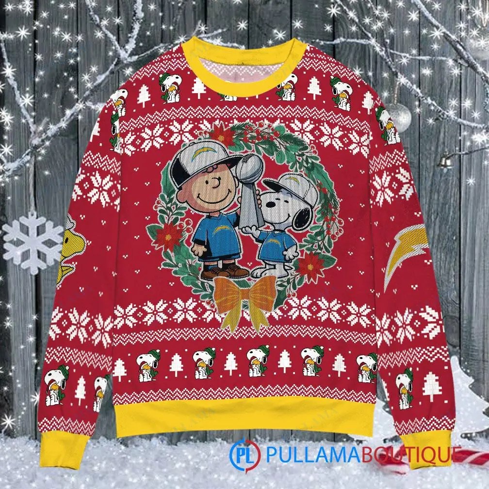 Los Angeles Chargers Premium Ugly Christmas Sweater AZBTUSW000016